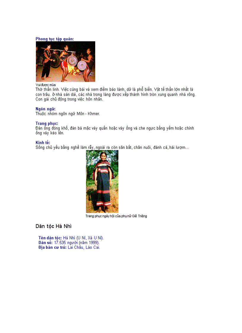 image for page Thông tin về các dân tộc Việt Nam