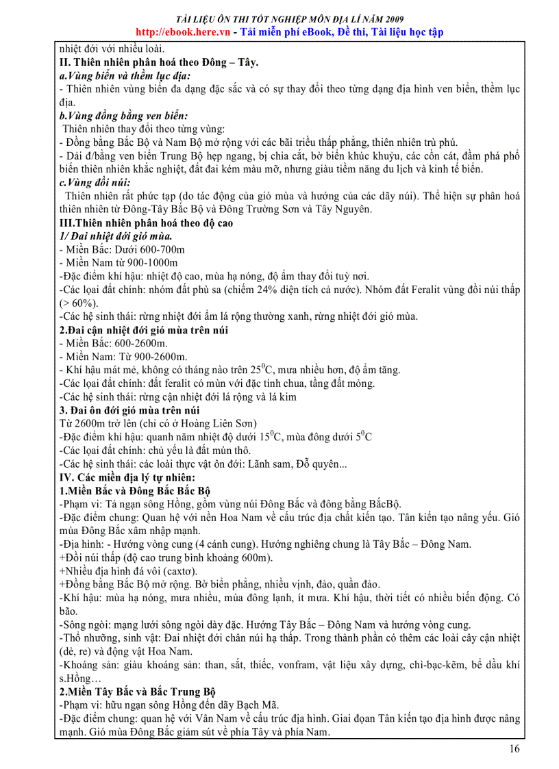 image for page Tổng hợp các tài liệu ôn thi Địa lý