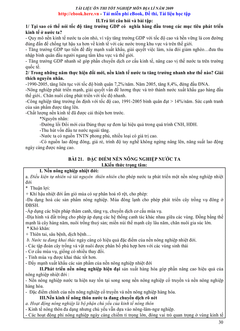 image for page Tổng hợp các tài liệu ôn thi Địa lý