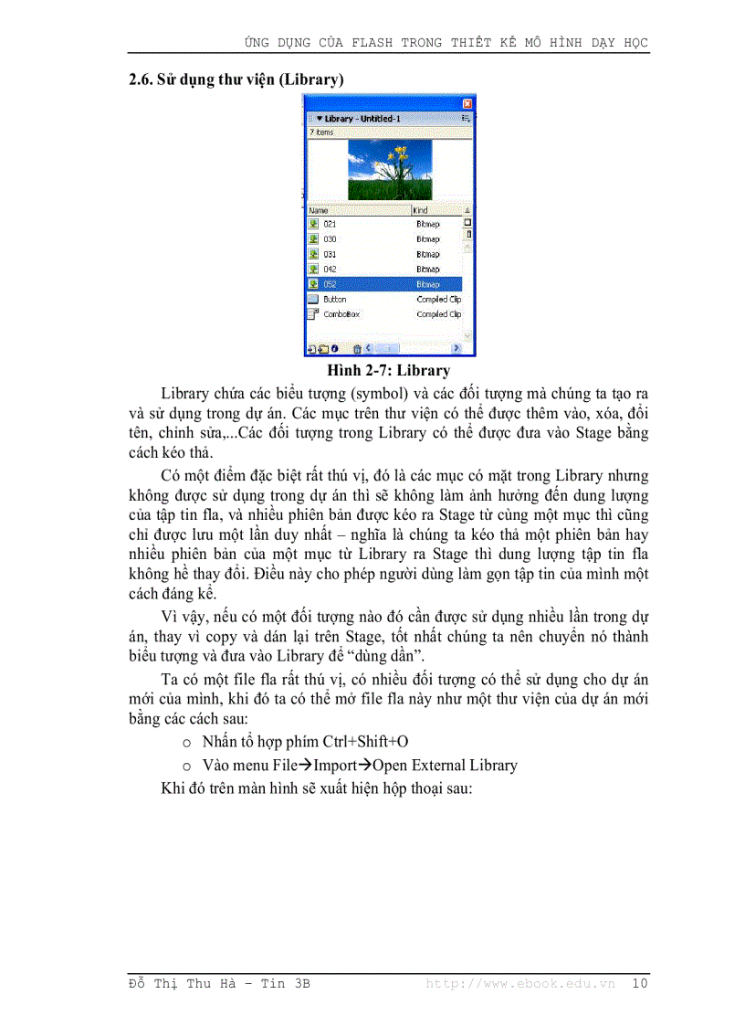 image for page Ứng dụng của Flash trong thiết kế mô hình dạy học