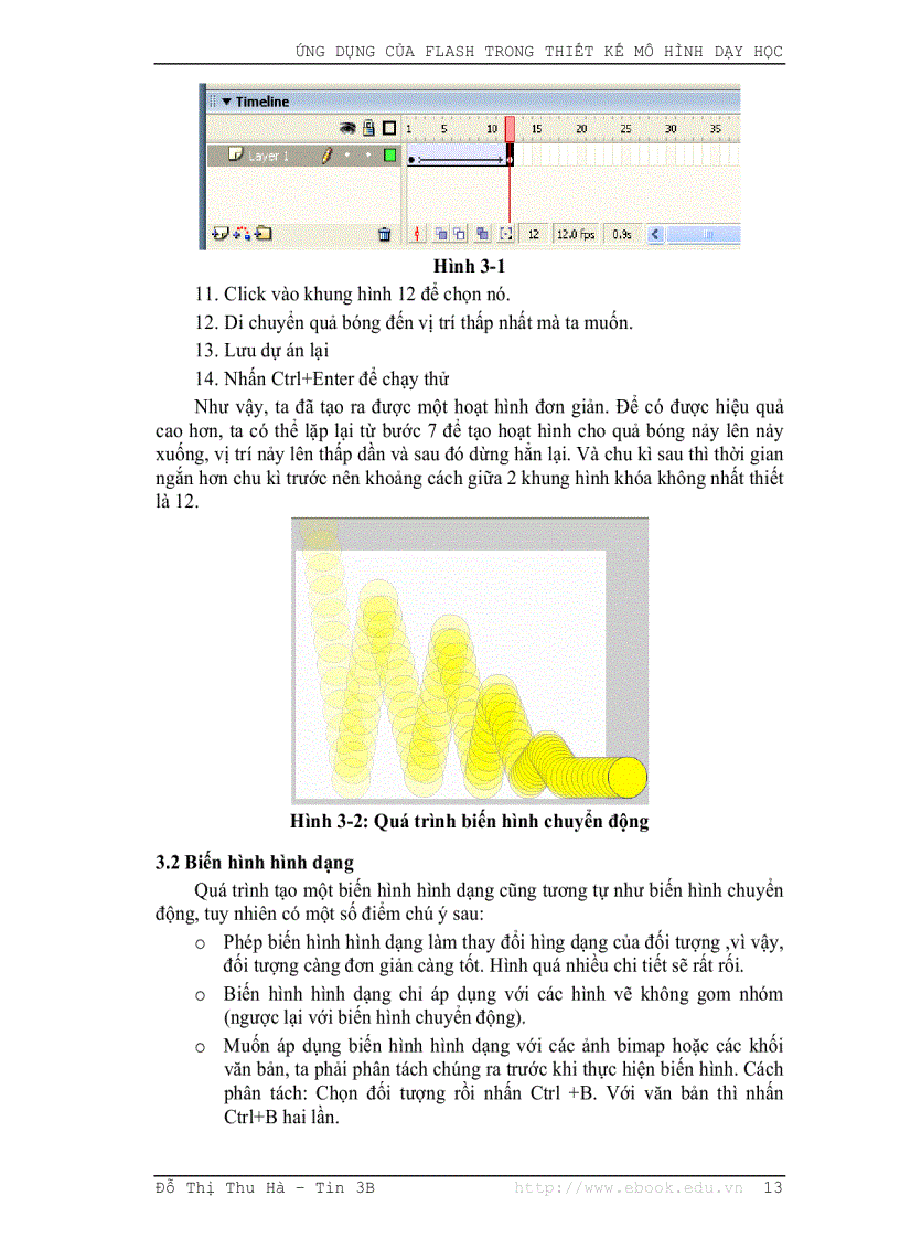 image for page Ứng dụng của Flash trong thiết kế mô hình dạy học