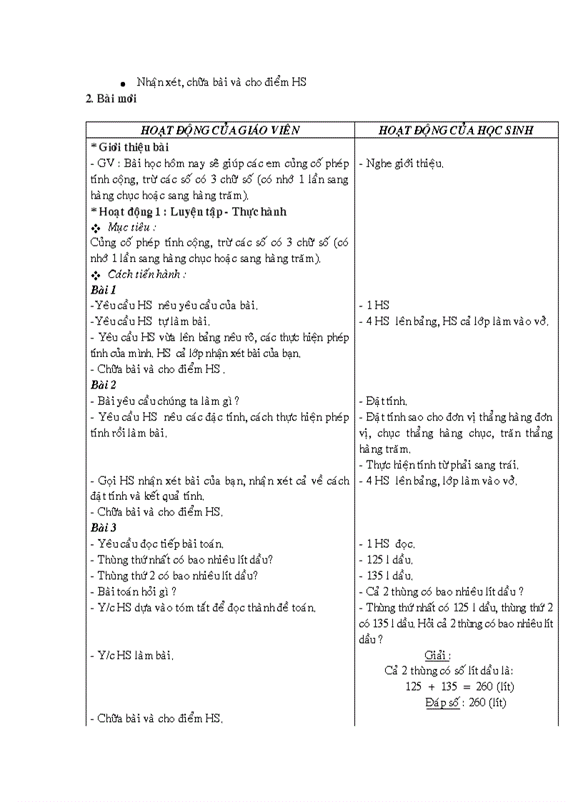 image for page 1 Môn toán lớp 3 T1 4
