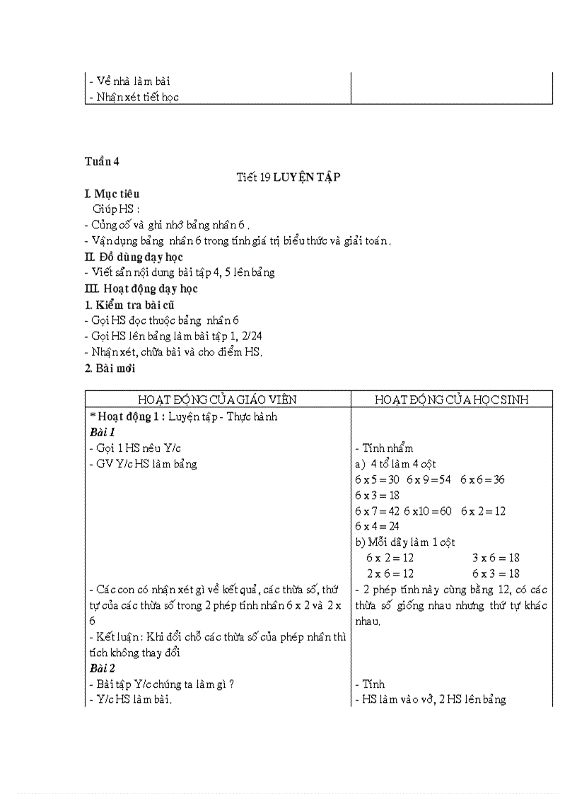 image for page 1 Môn toán lớp 3 T1 4