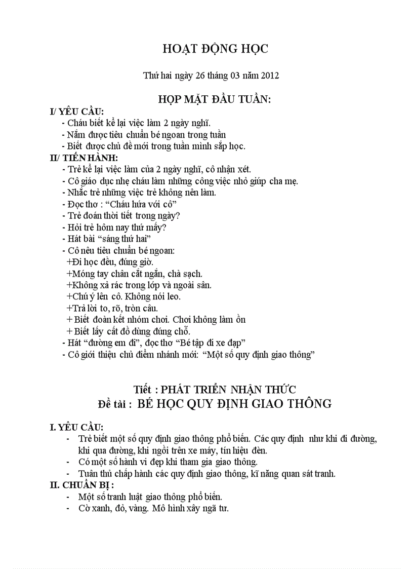 image for page 1 số PTGT Tuần 29