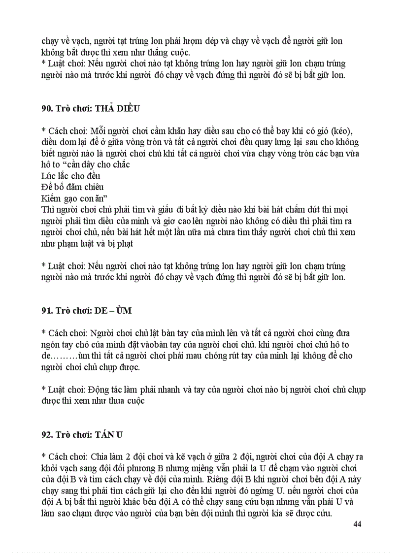 image for page 100 Trò Chơi Dân Gian