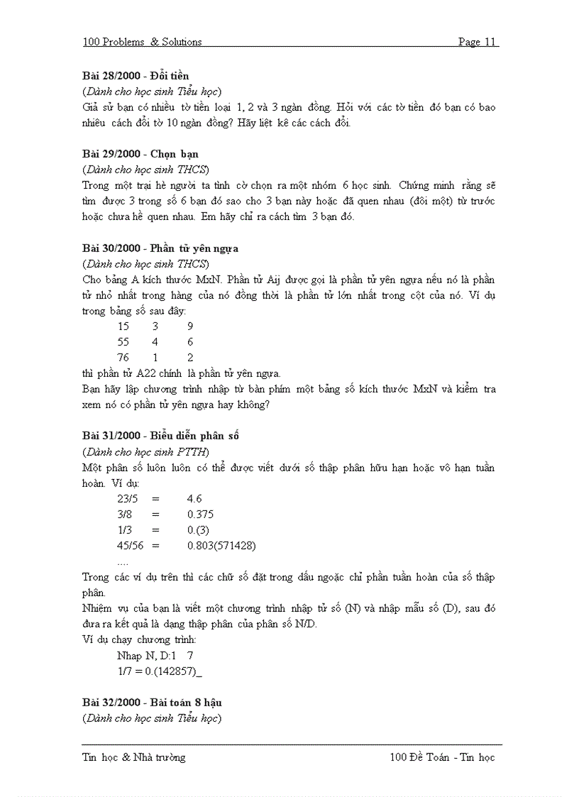 image for page 100 đê toán tin học trẻ cấp 1 2 3