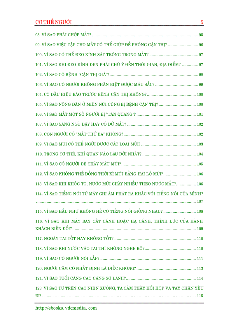 image for page 1000 câu hỏi về cơ thể người