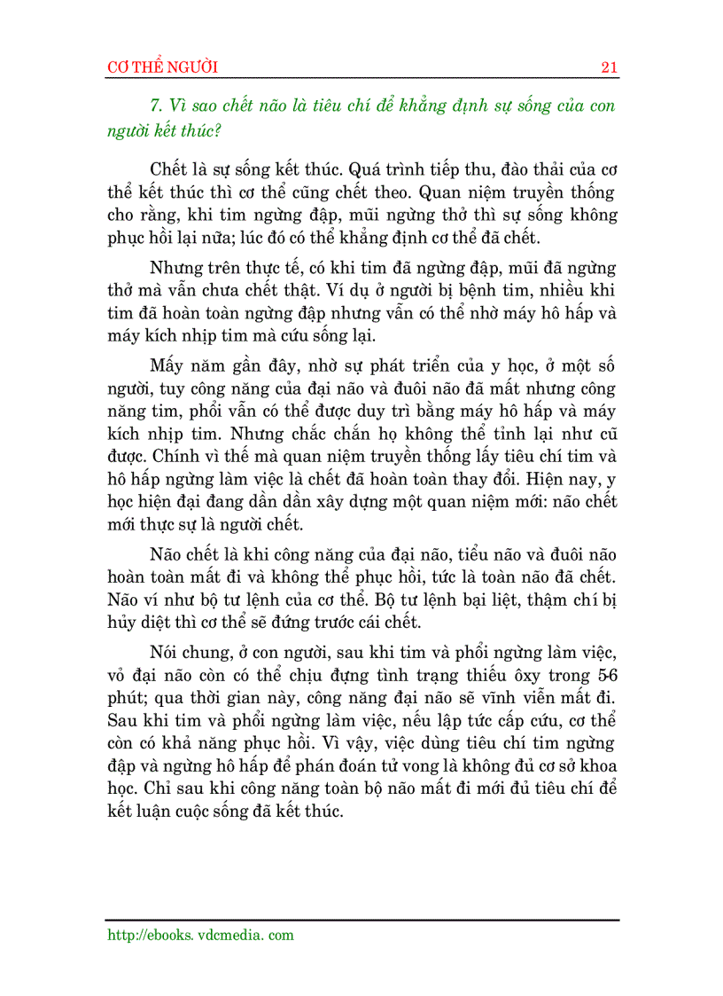 image for page 1000 câu hỏi về cơ thể người