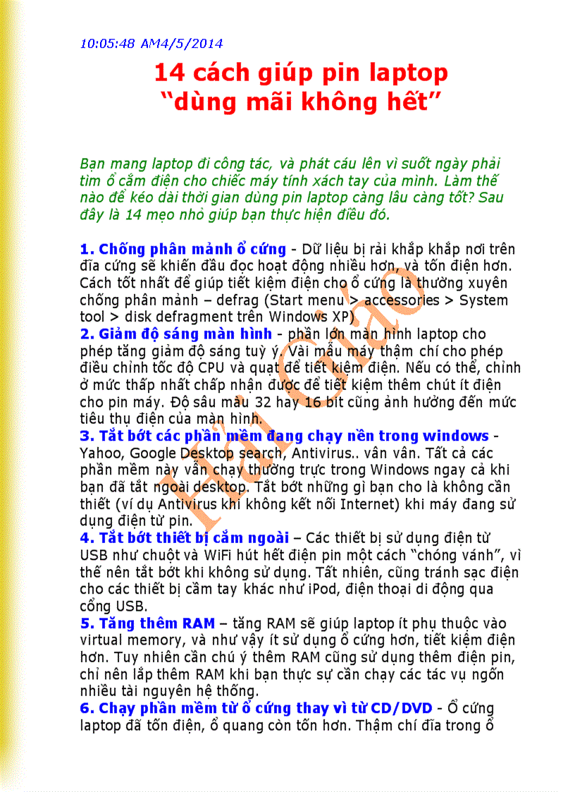 image for page 14 cách kéo dài thời gian dùng pin laptop