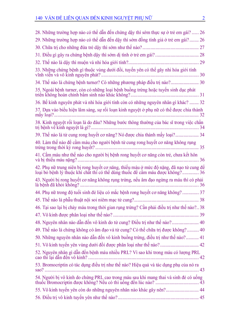 image for page 140 Vấn Đề Liên Quan Đến Kinh Nguyệt Phụ Nữ
