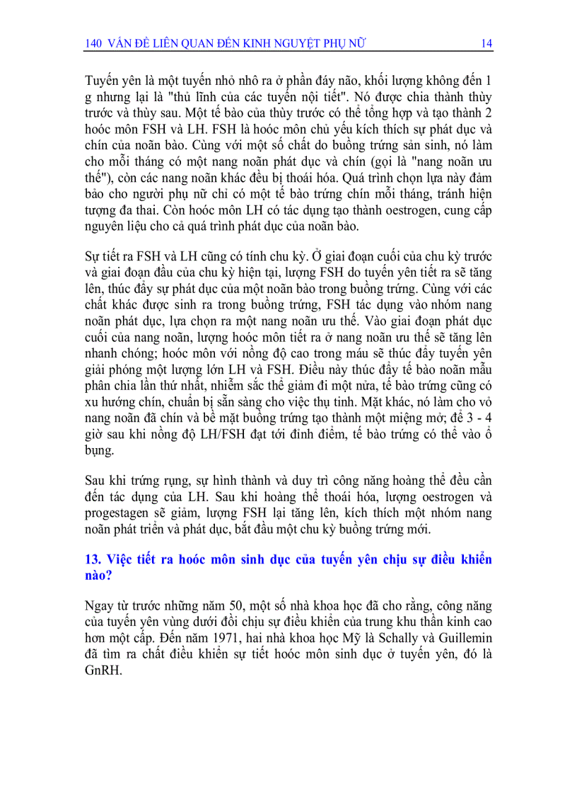 image for page 140 Vấn Đề Liên Quan Đến Kinh Nguyệt Phụ Nữ