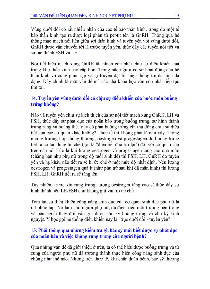 image for page 140 Vấn Đề Liên Quan Đến Kinh Nguyệt Phụ Nữ
