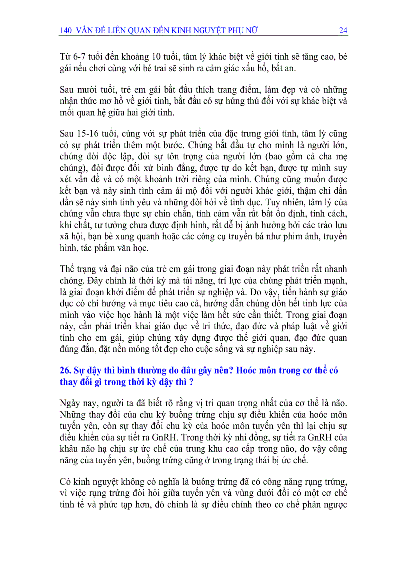 image for page 140 Vấn Đề Liên Quan Đến Kinh Nguyệt Phụ Nữ