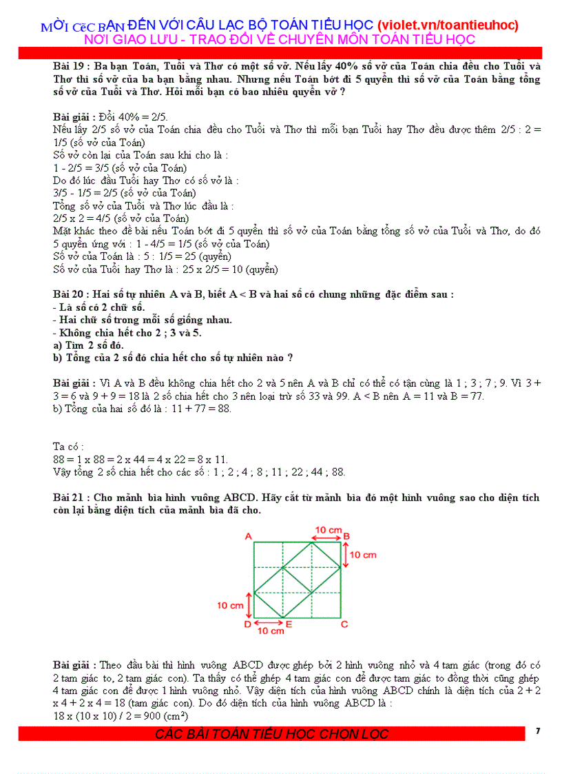 image for page 150 bai toan chon loc lop 4