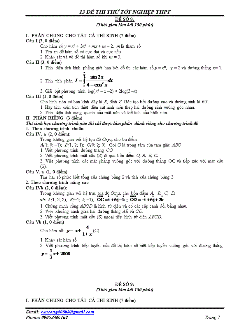image for page 17 Đề Ôn Thi Tốt Nghiệp Lớp 12