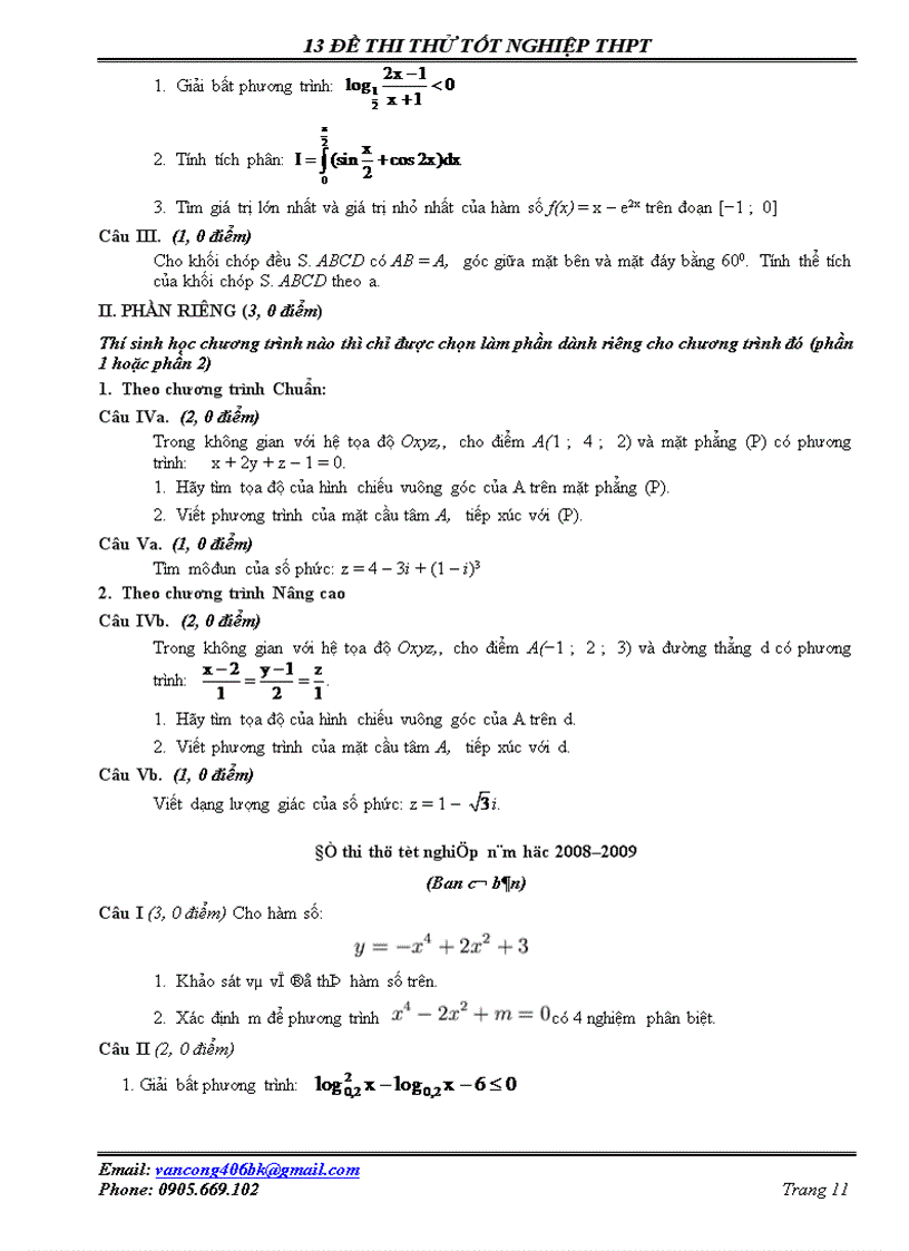 image for page 17 Đề Ôn Thi Tốt Nghiệp Lớp 12