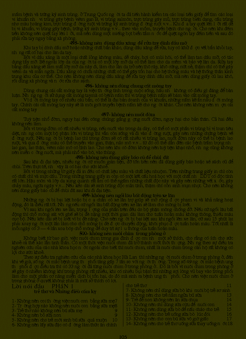 image for page 500 điều cấm kị trong cuộc sống