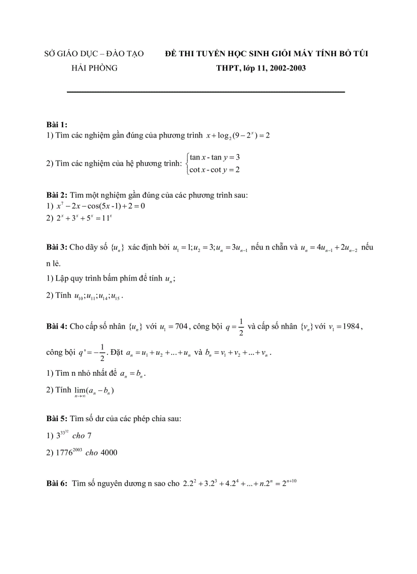 image for page 70 đề thi giải toán bằng máy tính bỏ túi