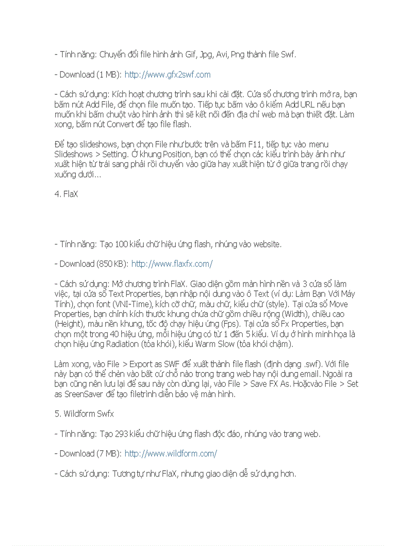 image for page 9 phần mềm thiết kế flash Tạo banner cho Website