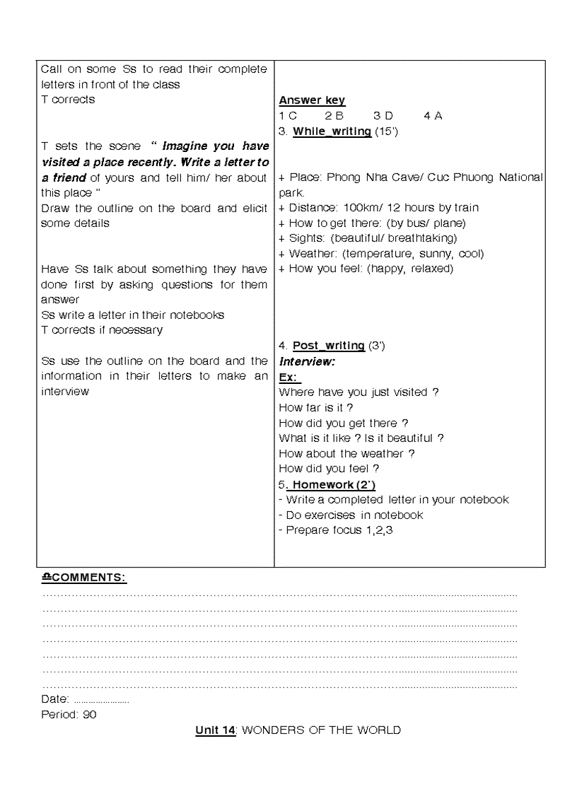 image for page Anh 8 unit 14