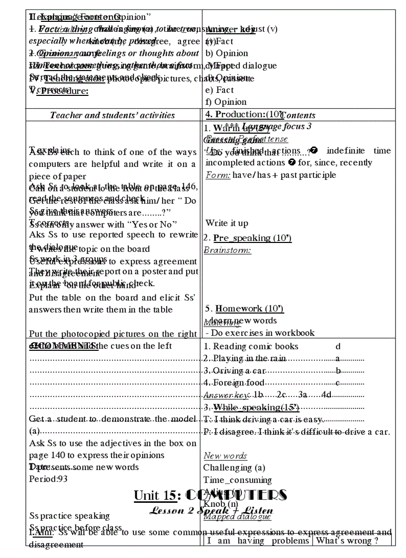 image for page Anh 8 unit 15