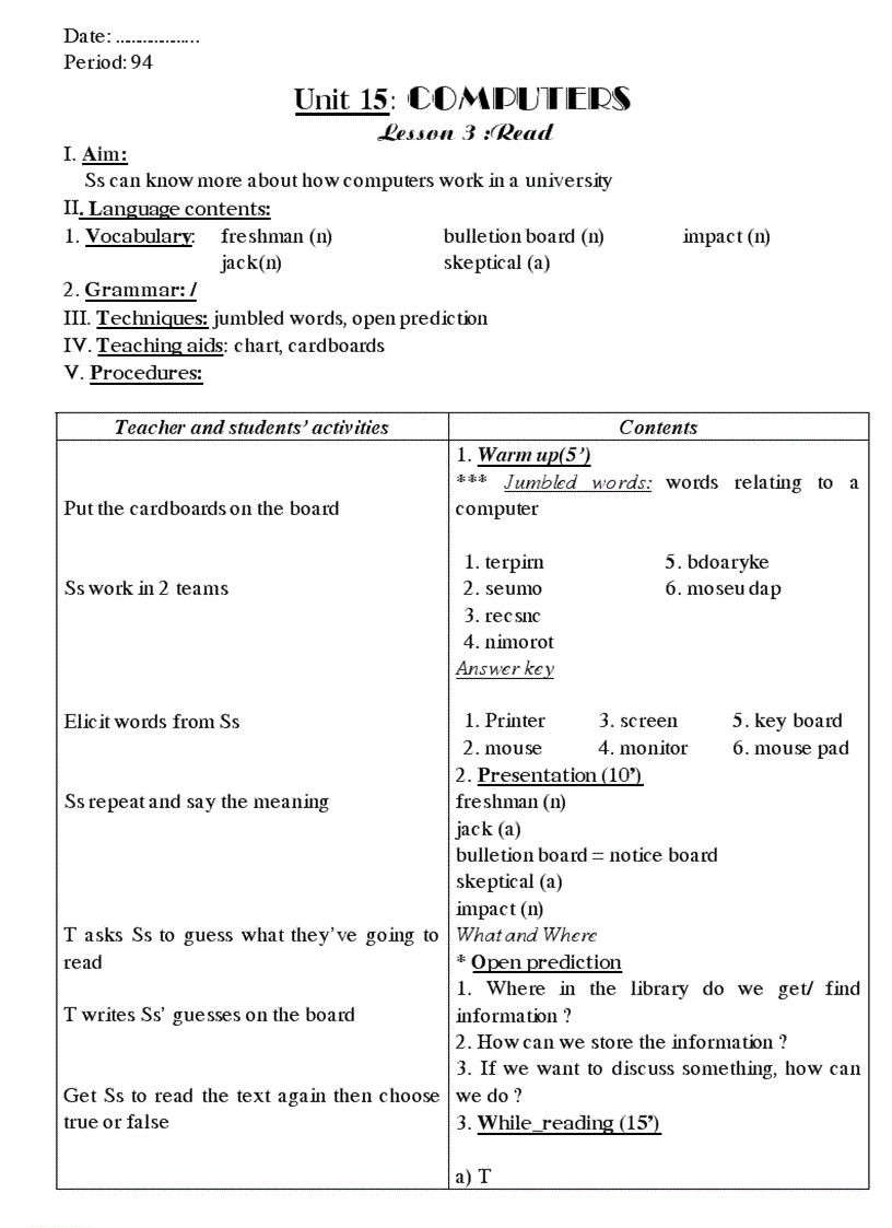 image for page Anh 8 unit 15