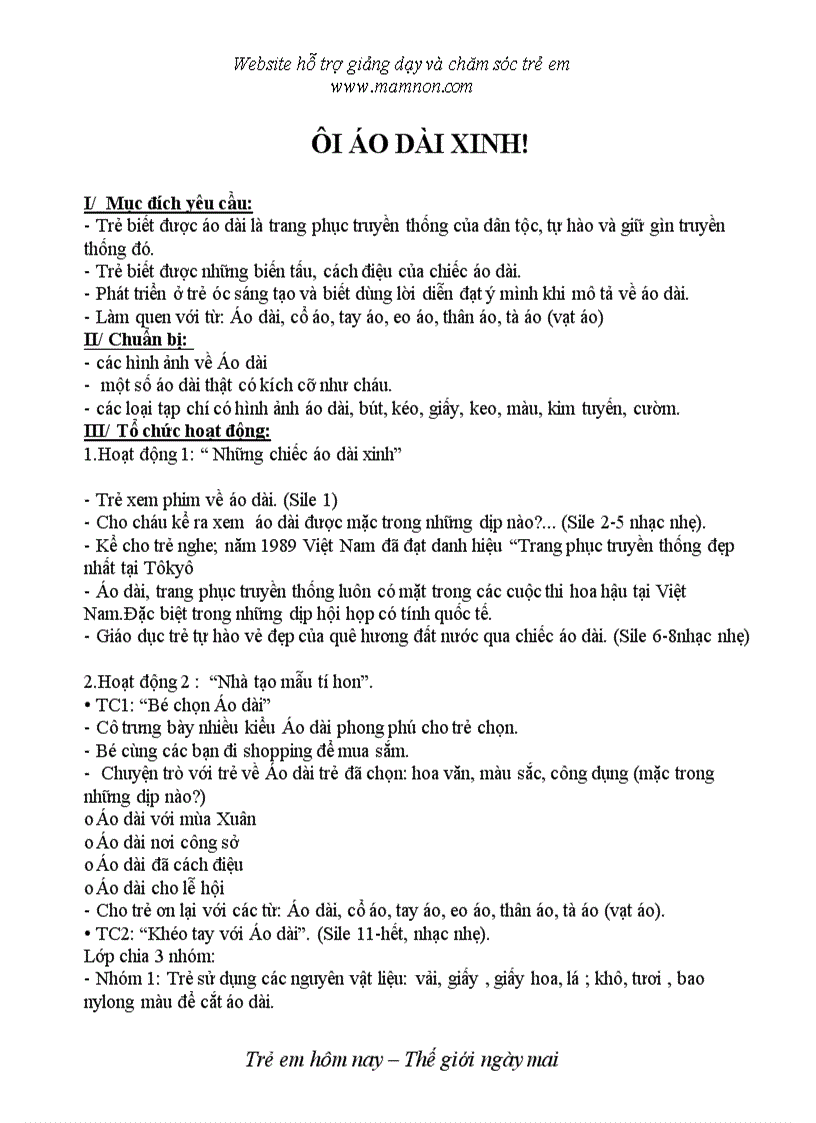 image for page Áo dài viẹt nam