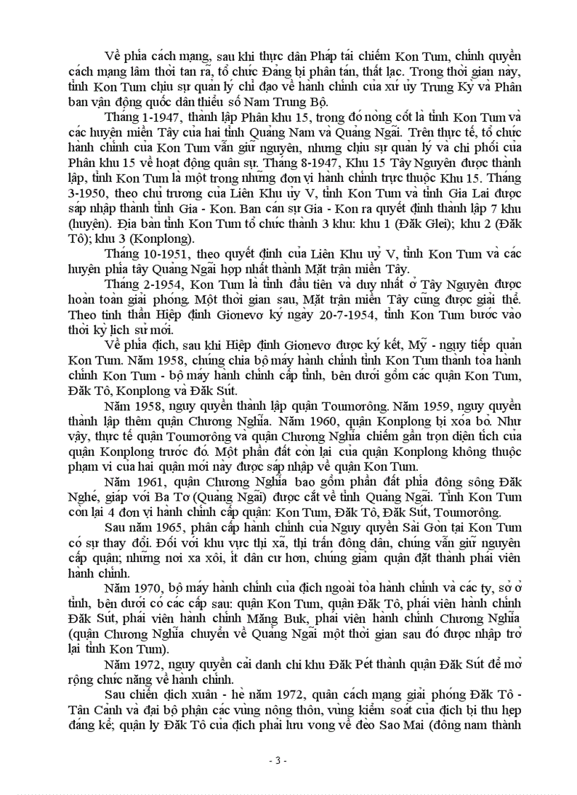 image for page Bài dự thi Kon Tum 100 năm Lịch sử và phát triển