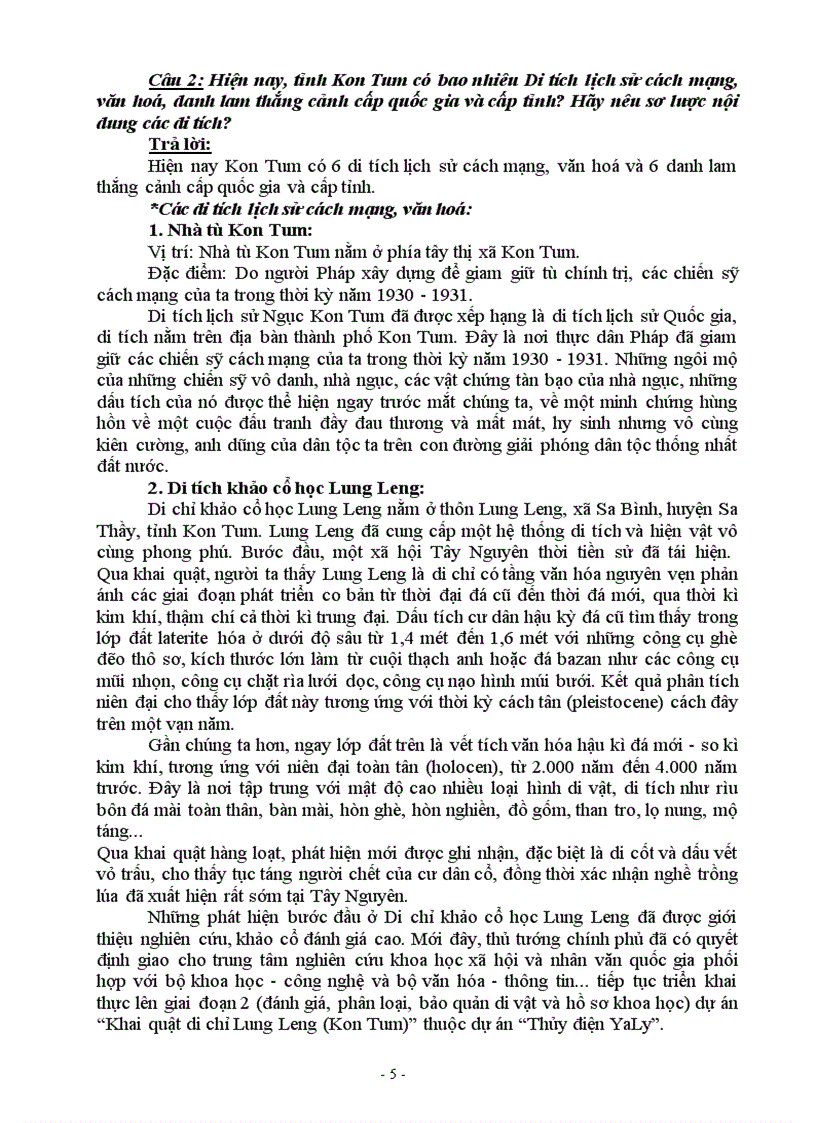 image for page Bài dự thi Kon Tum 100 năm Lịch sử và phát triển