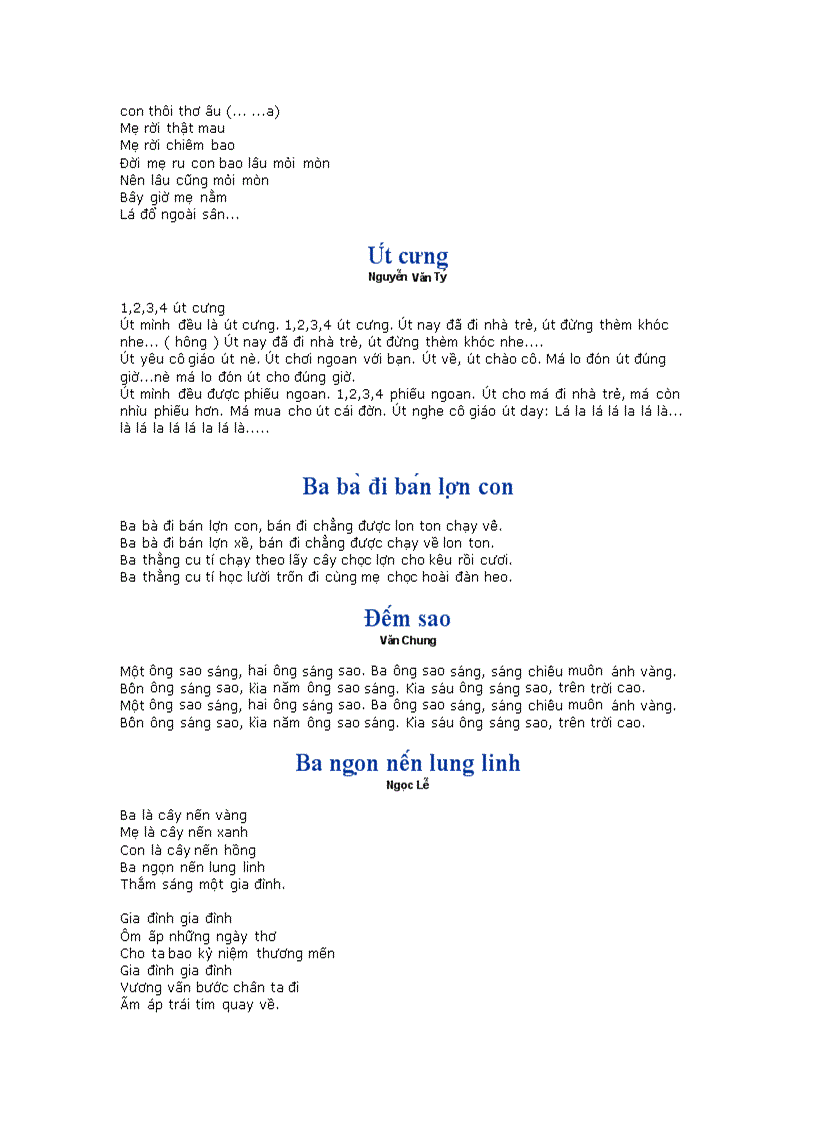 image for page Bài hát thiếu nhi