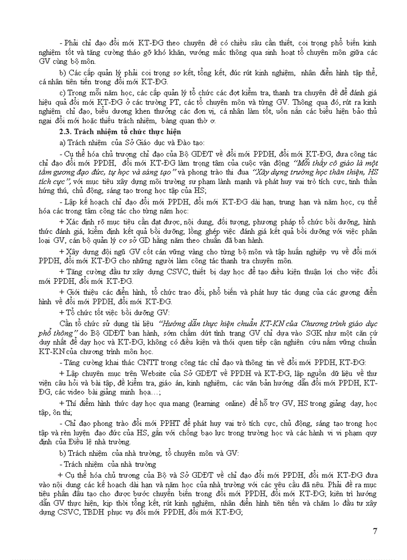 image for page Bài liệu tập huấn biên soạn đề kt