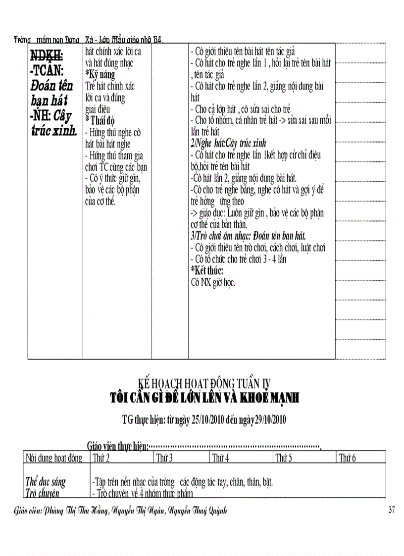 image for page Bai soan ban than 4 5 tuoi tron bo