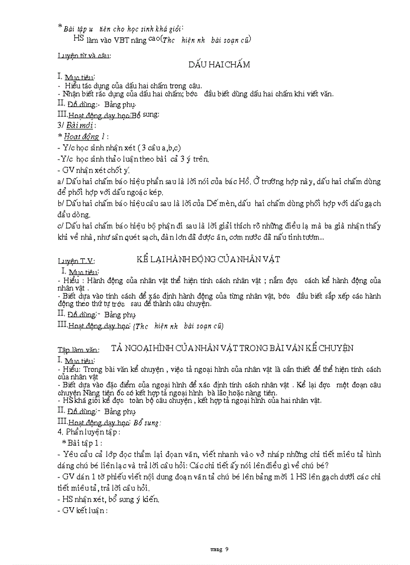 image for page Bai soan bo sung lop 5 tuan 2