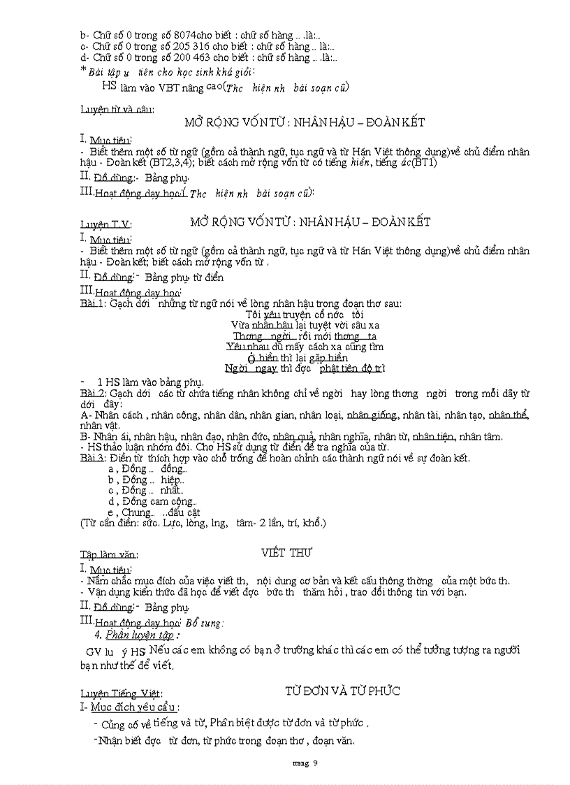 image for page Bai soan bo sung tuan 3 lop 5