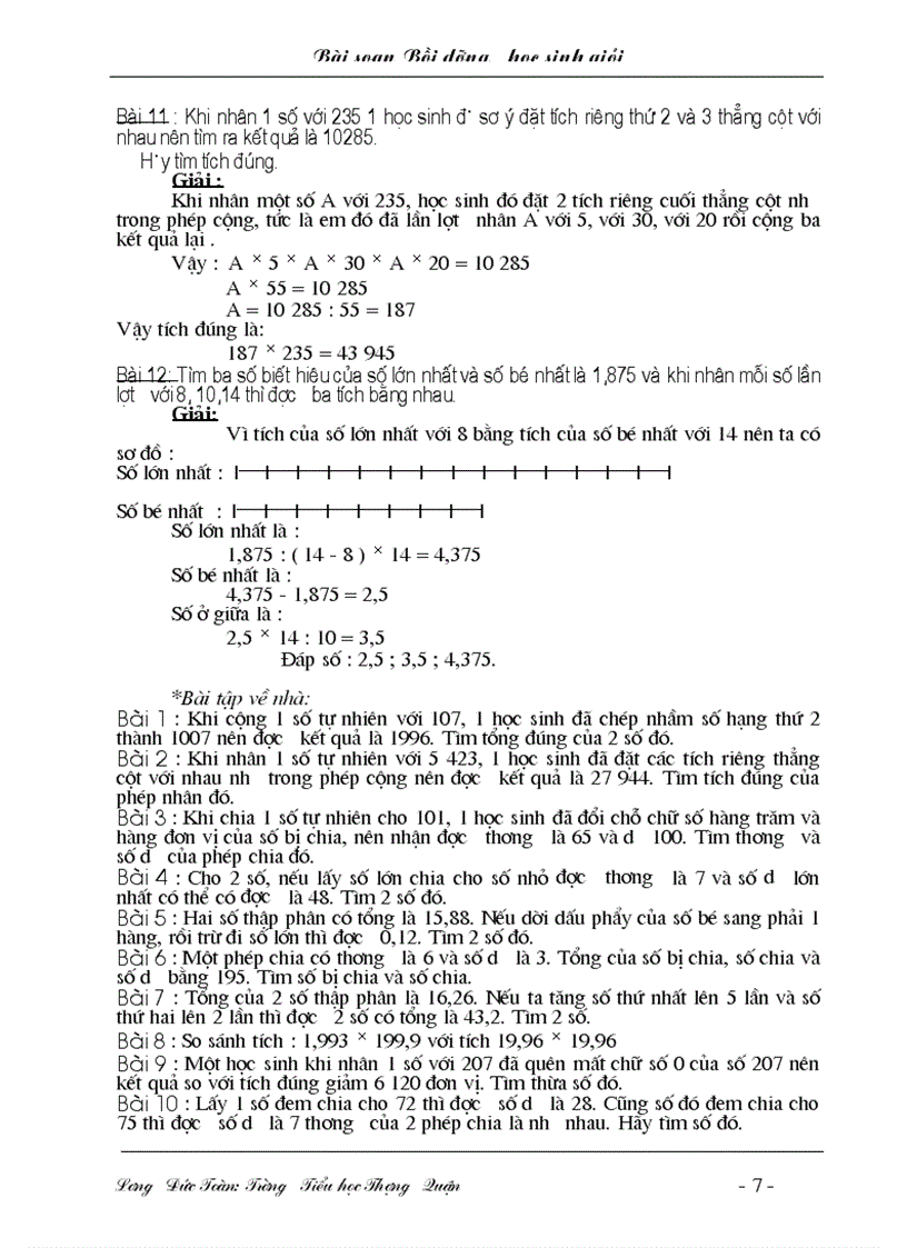 image for page Bài soạn bồi dưỡng HSG