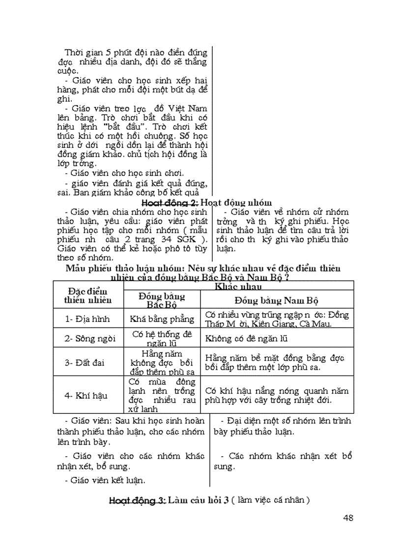 image for page Bài soạn Địa lý 4 cả năm
