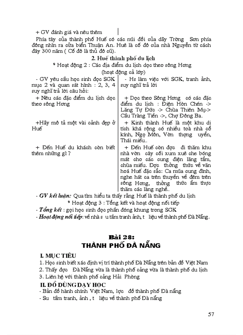 image for page Bài soạn Địa lý 4 cả năm