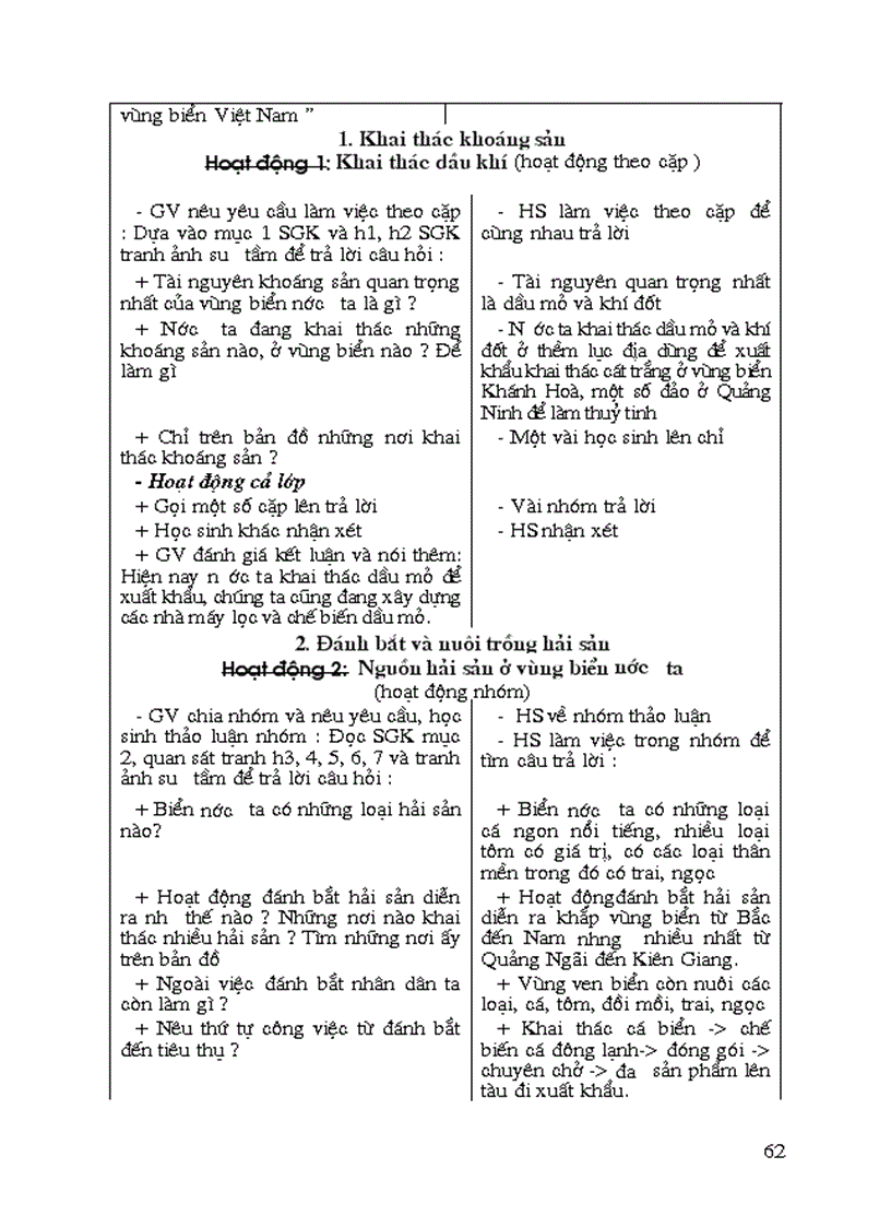 image for page Bài soạn Địa lý 4 cả năm