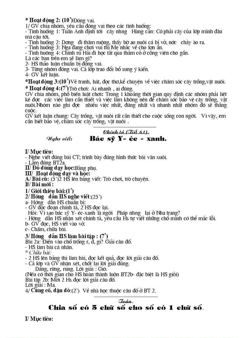 image for page Bai soan lop 3