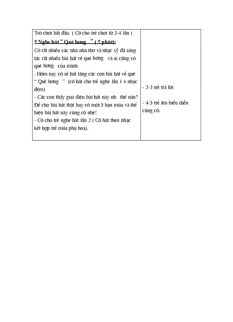 image for page Bài soạn môn âm nhạc Chủ đề Quê hương đất nước