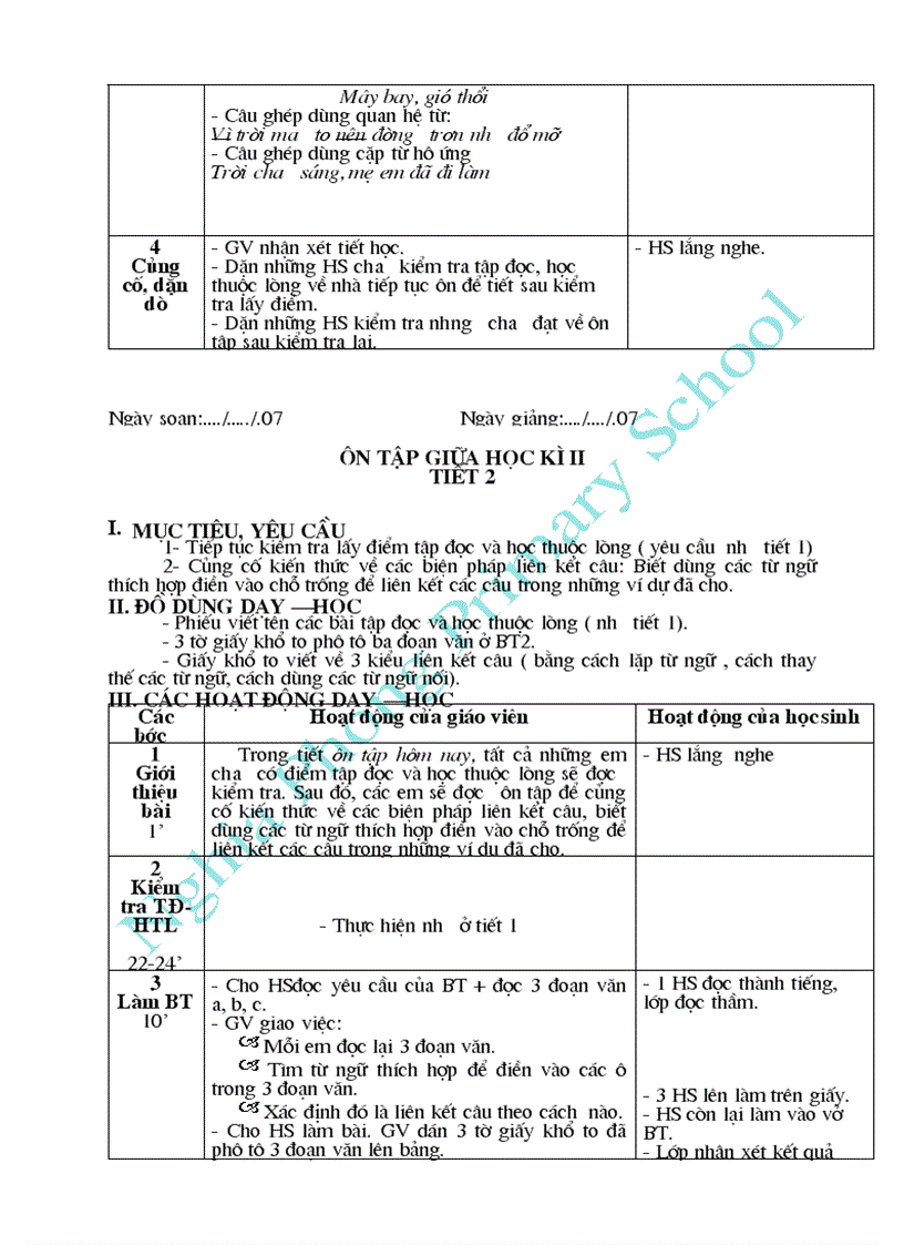 image for page Bài soạn Tập đọc 5 cả năm