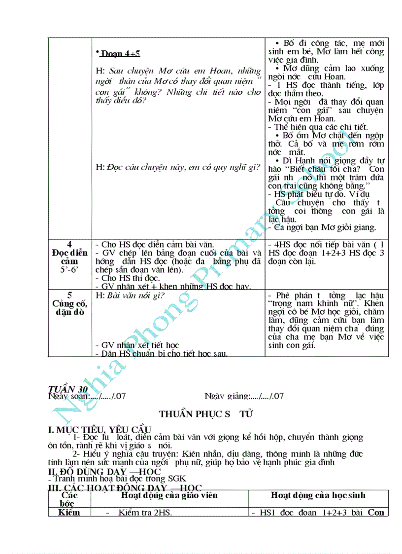 image for page Bài soạn Tập đọc 5 cả năm