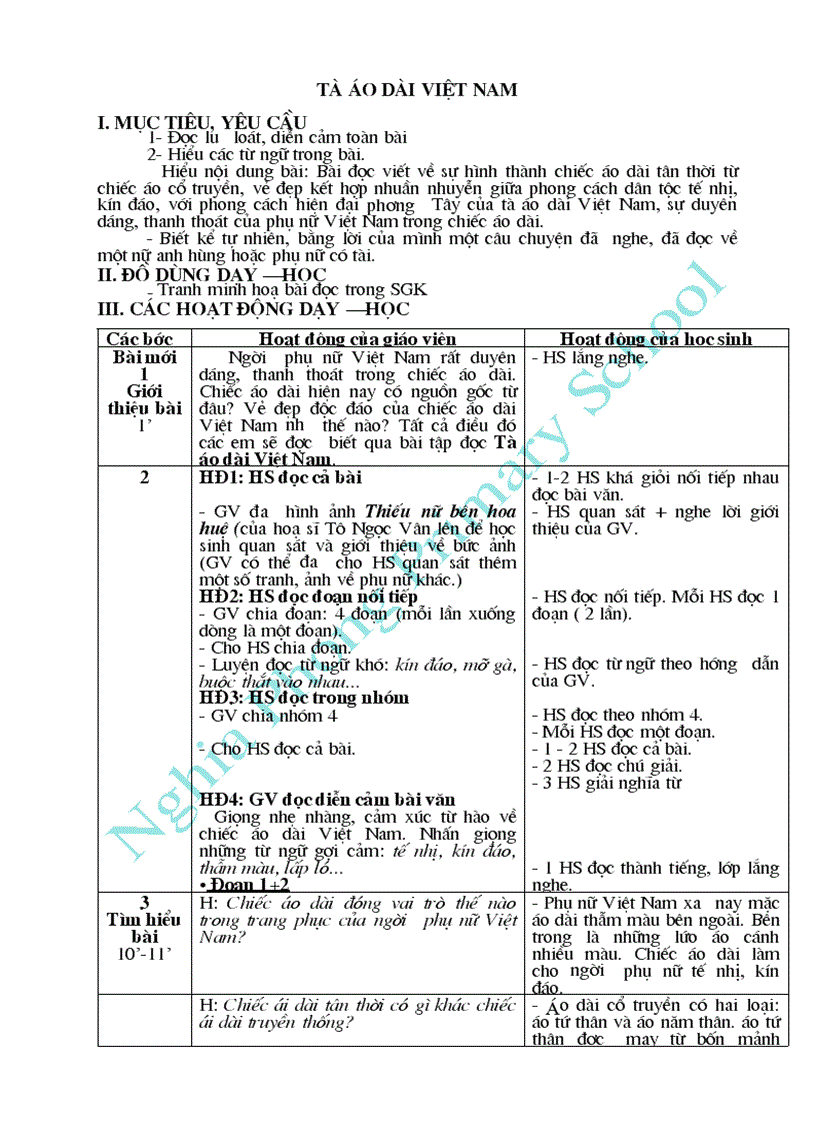 image for page Bài soạn Tập đọc 5 cả năm