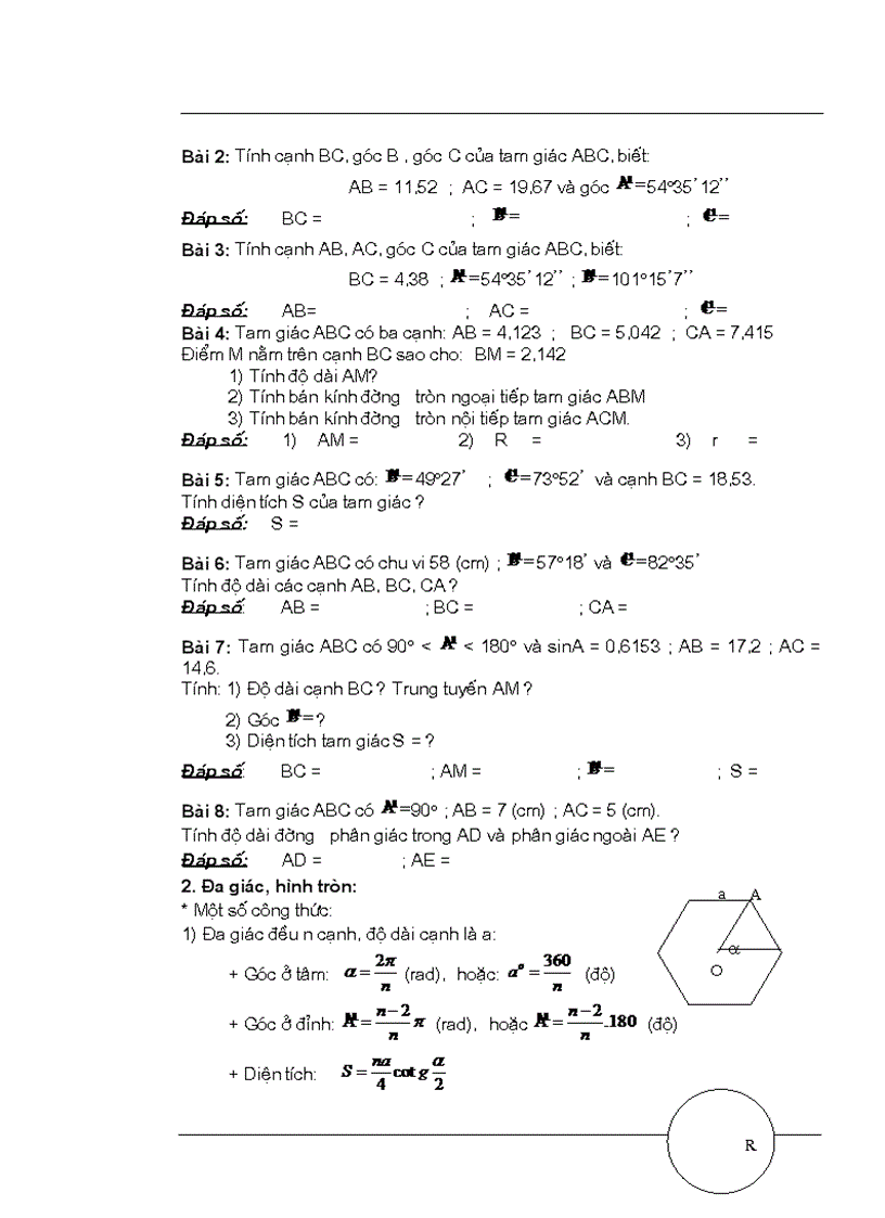 image for page Bai tap giai toan tren may tinh Casio