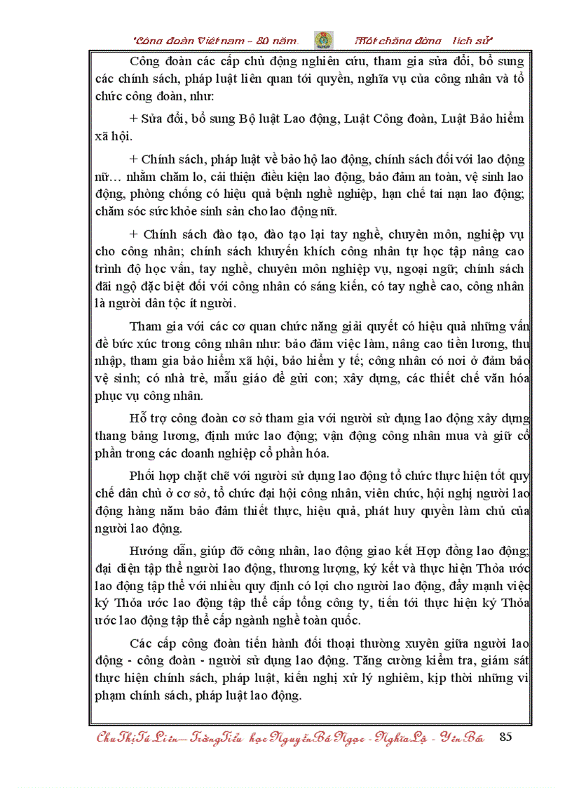 image for page Bai thi cong doan dat giai cap tinh