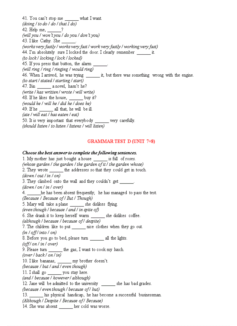 image for page Bai trac nghiem