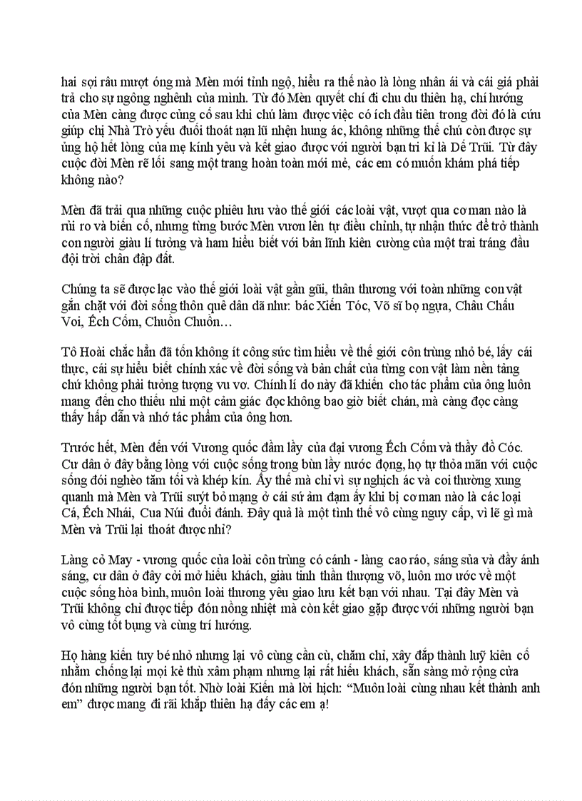 image for page Bai viet ve tac pham De Men phieu luu ki