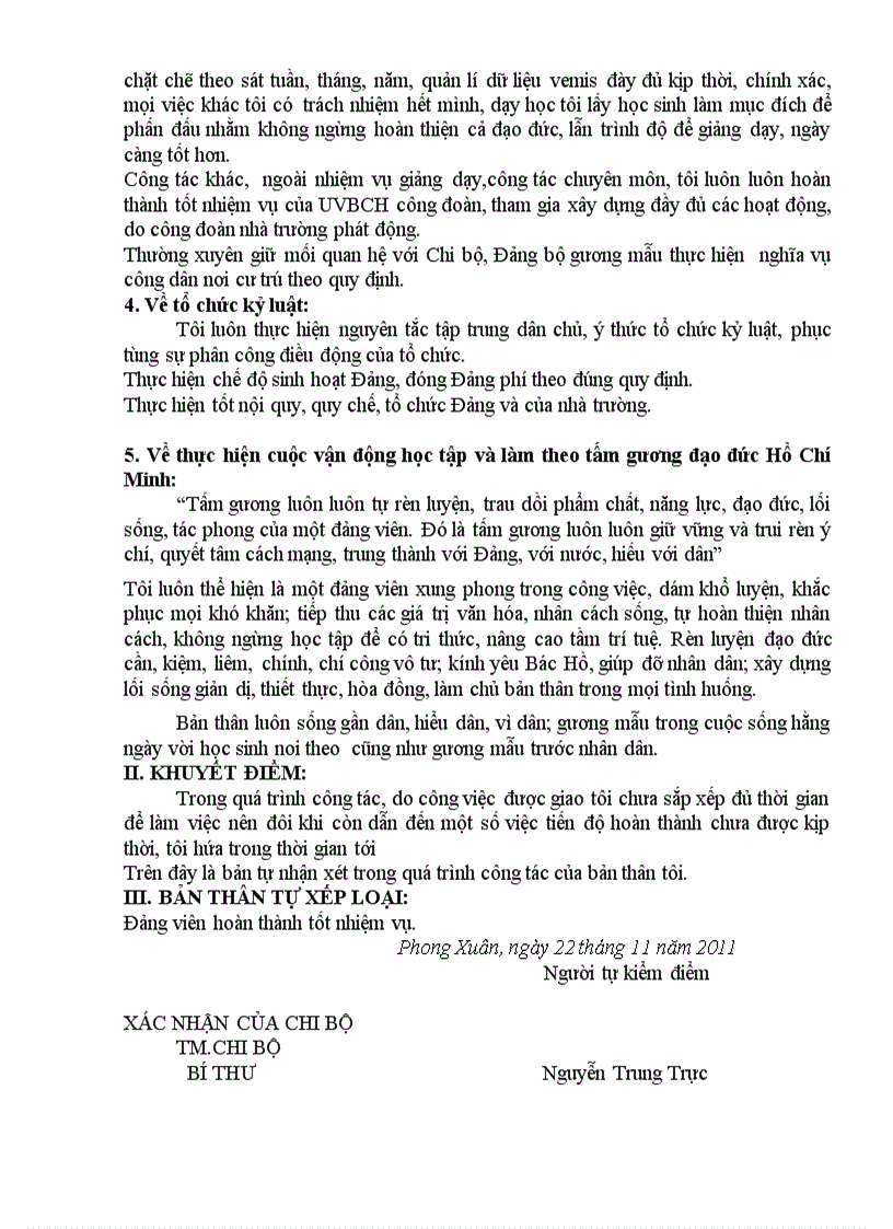 Ban kiem diem dang vien cuoi nam