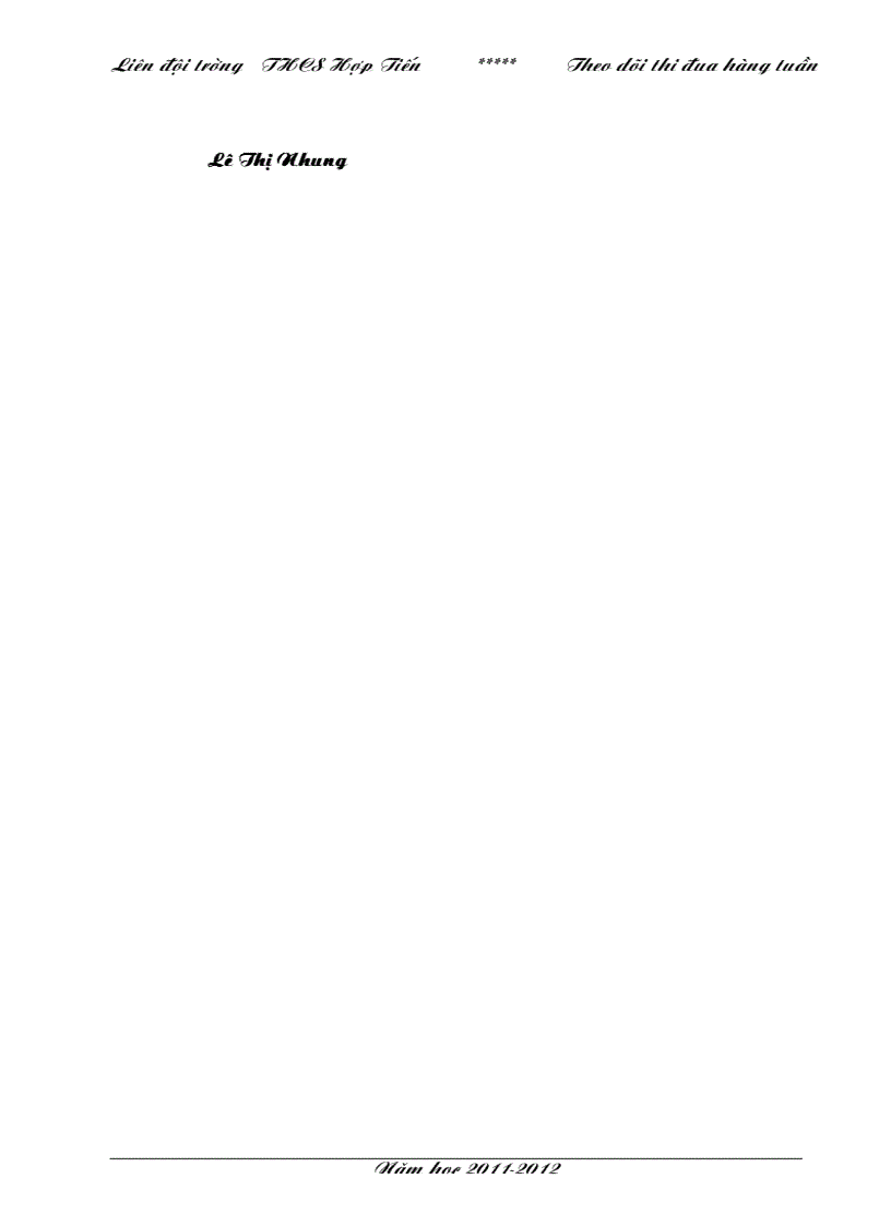 image for page Bang cham thi dua