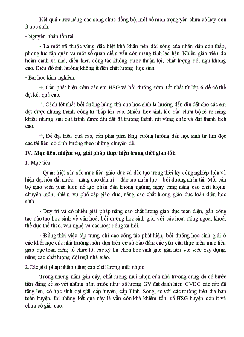 image for page Báo cáo mũi nhọn